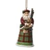 Enesco Gift Scottish Santa Ornament(Scottish Santa) -Holiday Gift Shop 4022943