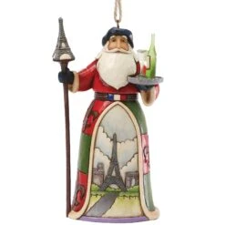 Enesco Gift French SantaOrnament(French Santa Ornament)