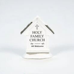 Department 56 Holy Family Church, Set Of 2(Holy Family Church Set Of 2) -Holiday Gift Shop 4044857 4