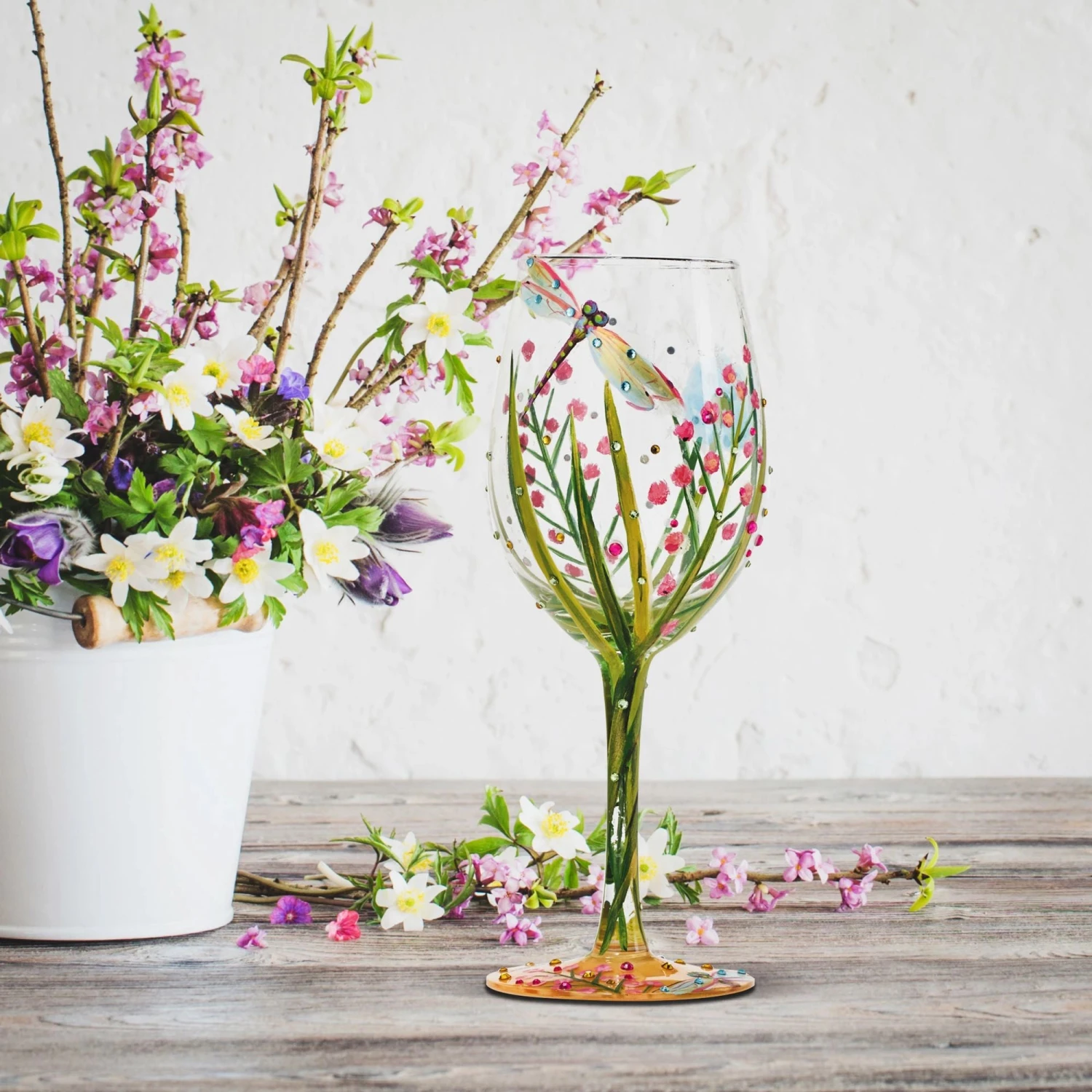 Enesco Gift Dragonfly(Wine Glass Dragonfly) 4 Enesco Gift Dragonfly(Wine Glass Dragonfly) - Image 2