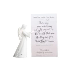 Enesco Gift Angel With Prayer Card Holder(Angel With Prayer Card Holder)