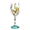 Enesco Gift Wine Glass Butterflies(Wine Glass Butterflies) -Holiday Gift Shop 4056858