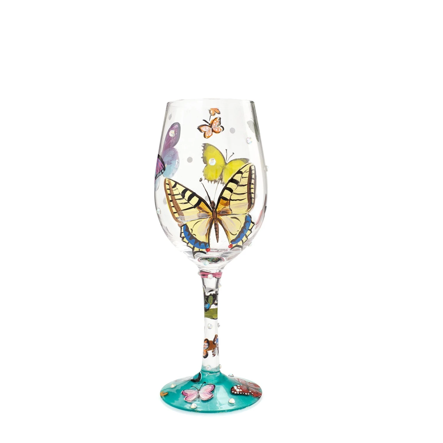 Enesco Gift Wine Glass Butterflies(Wine Glass Butterflies) 7 Enesco Gift Wine Glass Butterflies(Wine Glass Butterflies) - Image 5
