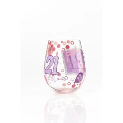 Enesco Gift Stemless Glass 21(Stemless Glass 21) -Holiday Gift Shop 4057089 2