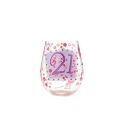Enesco Gift Stemless Glass 21(Stemless Glass 21) -Holiday Gift Shop 4057089 OL