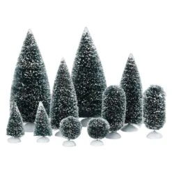 Department 56 Bag-O-Frosted Topiaries, Small(Bag O Frosted Topiaries Small)