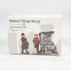 Department 56 London Newspaper Stand(London Newspaper Stand) -Holiday Gift Shop 56.58560 4