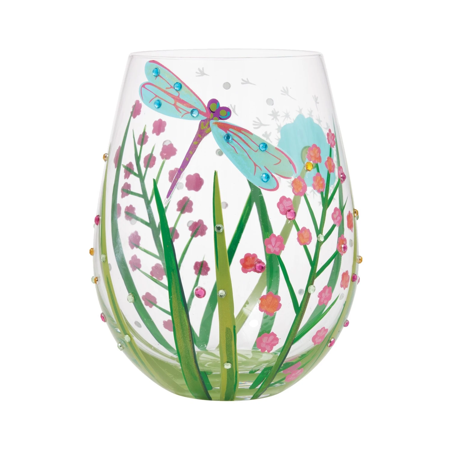 Enesco Gift Stemless Glass Dragonfly(Stemless Glass Dragonfly) 3 Enesco Gift Stemless Glass Dragonfly(Stemless Glass Dragonfly)