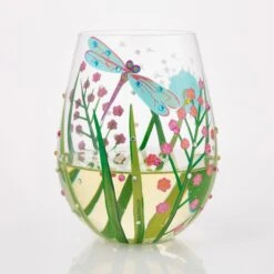 Enesco Gift Stemless Glass Dragonfly(Stemless Glass Dragonfly) 12 Enesco Gift Stemless Glass Dragonfly(Stemless Glass Dragonfly) -Holiday Gift Shop 6000226 1