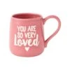 Enesco Gift YOU ARE LOVED ETCHED MUG(You Are Loved Etched Mug) 2 Enesco Gift YOU ARE LOVED ETCHED MUG(You Are Loved Etched Mug) -Holiday Gift Shop 6000501