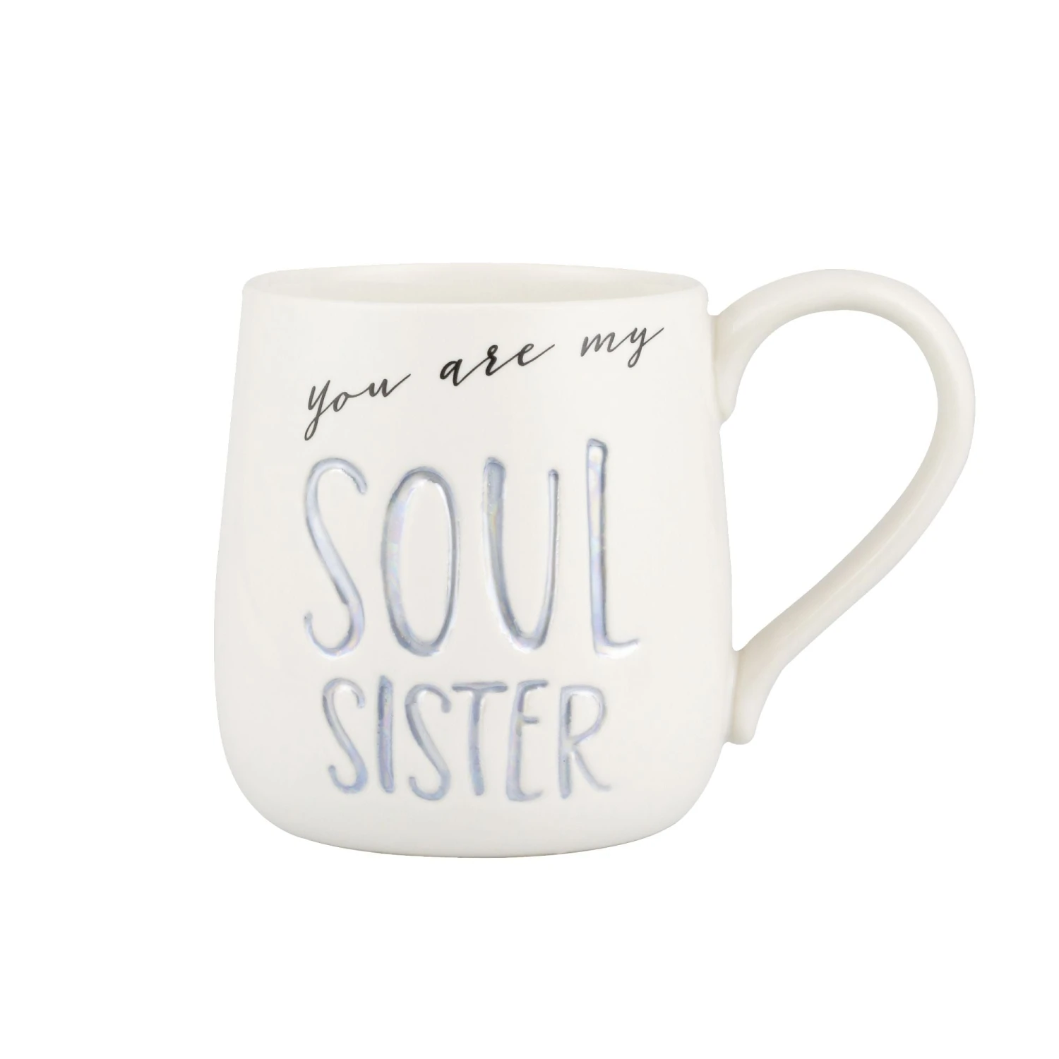 Enesco Gift SOUL SISTER ETCHED MUG(Soul Sister Etched Mug) 3 Enesco Gift SOUL SISTER ETCHED MUG(Soul Sister Etched Mug)