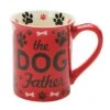 Enesco Gift DOGFATHER RED MUG(Dogfather Red Mug)