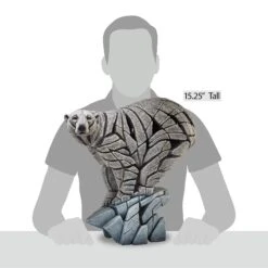 Enesco Gift Polar Bear Figure(Edges Polar Bear Figure) -Holiday Gift Shop 6005341 4