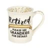 Enesco Gift Retired Grandkids Mug(Retired Grandkids Mug)