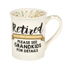 Enesco Gift Retired Grandkids Mug(Retired Grandkids Mug)