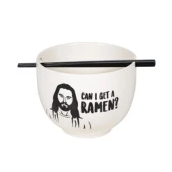 Enesco Gift RAMEN JESUS BOWL W CHOPSTICKS(Ramen Jesus Bowl W Chopsticks)