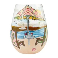 Enesco Gift Stemless Beach Please(Stemless Beach Please) 9 Enesco Gift Stemless Beach Please(Stemless Beach Please) -Holiday Gift Shop 6006290 2