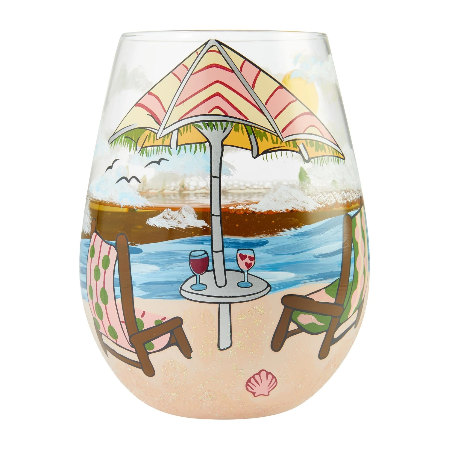 Enesco Gift Stemless Beach Please(Stemless Beach Please) 5 Enesco Gift Stemless Beach Please(Stemless Beach Please) - Image 3