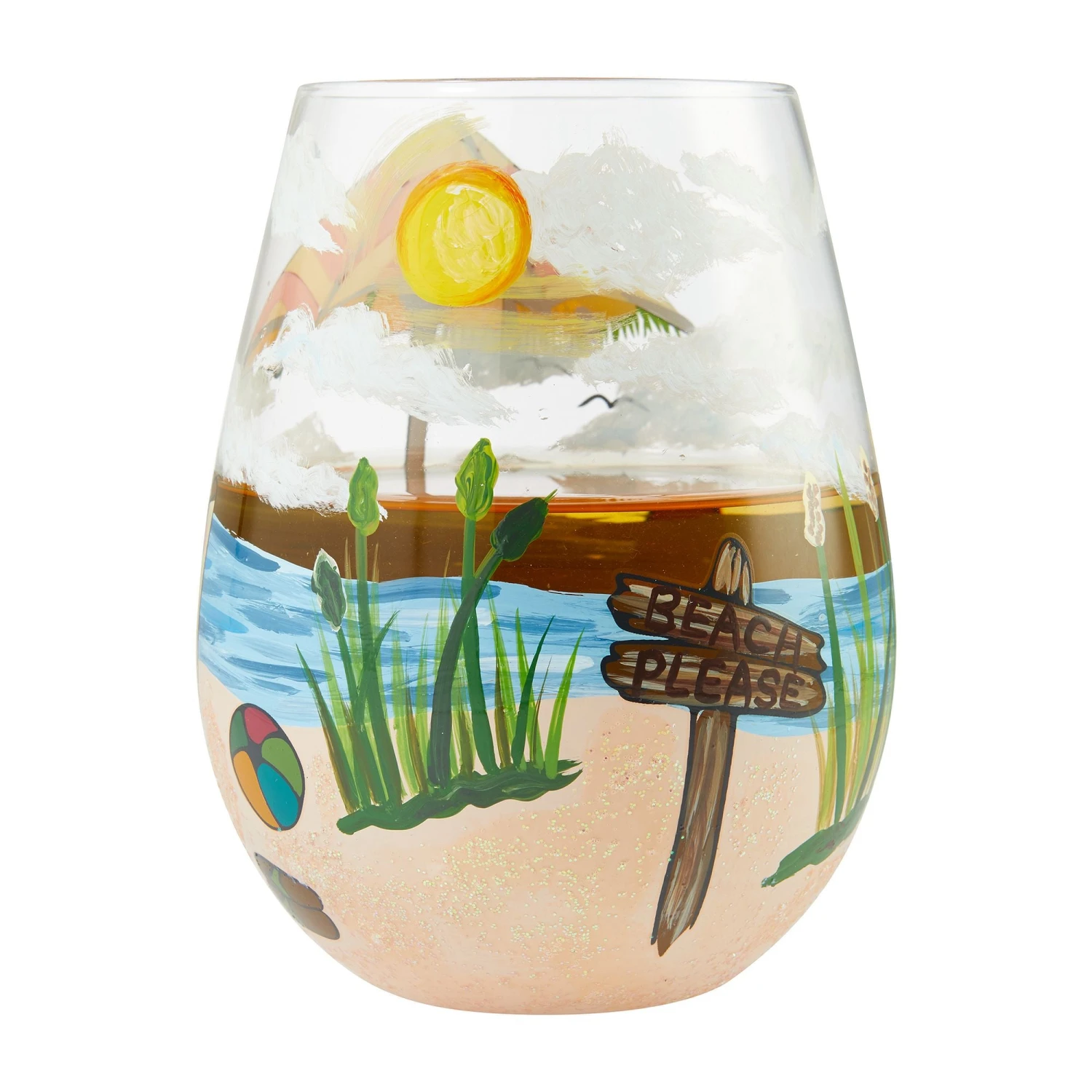 Enesco Gift Stemless Beach Please(Stemless Beach Please) 7 Enesco Gift Stemless Beach Please(Stemless Beach Please) - Image 5