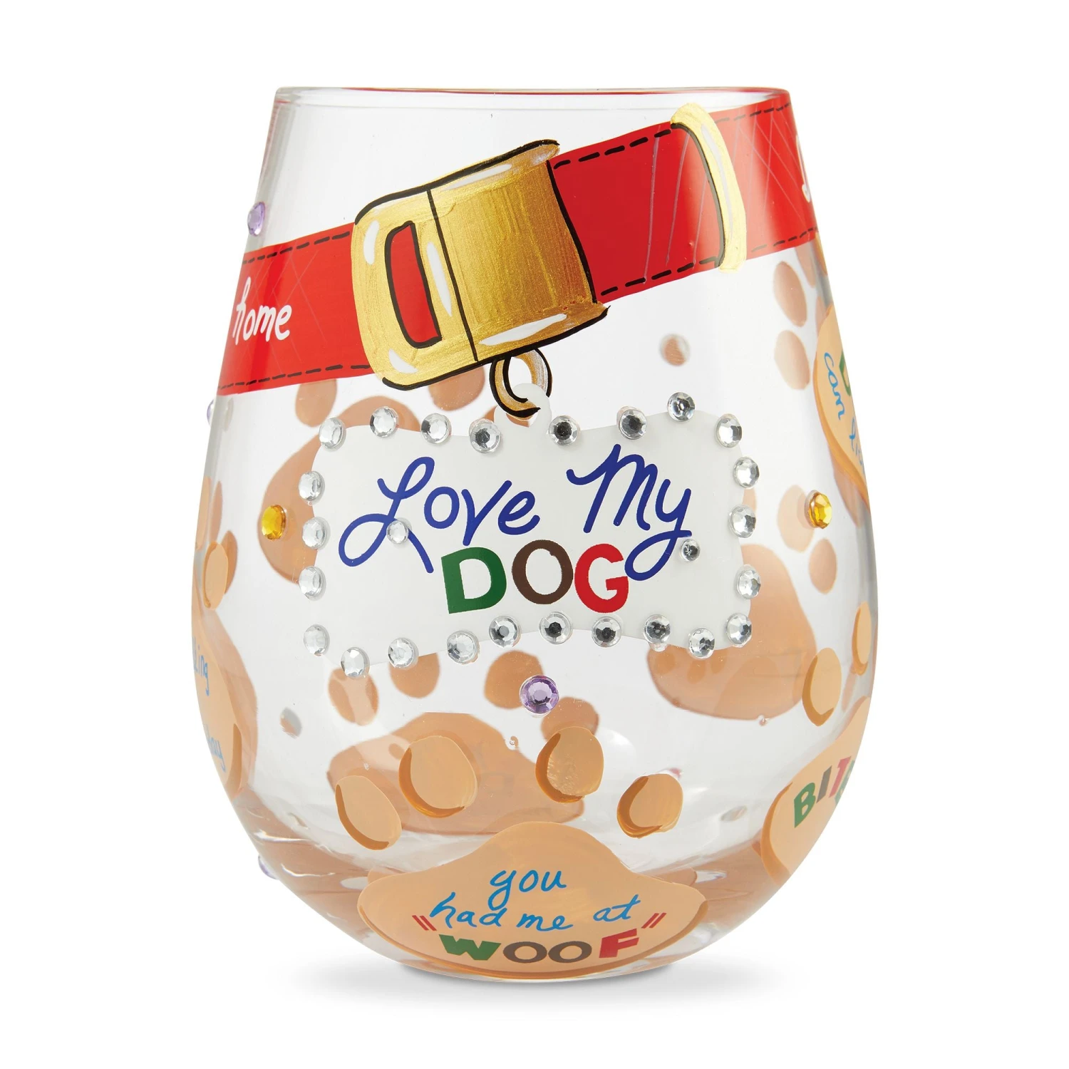 Enesco Gift Stemless Love My Dog(Stemless Love My Dog) 3 Enesco Gift Stemless Love My Dog(Stemless Love My Dog)
