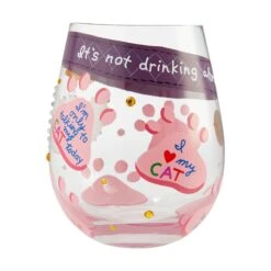 Enesco Gift Stemless Love My Cat(Stemless Love My Cat) -Holiday Gift Shop 6006302 2