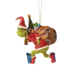 Enesco Gift Grinch Tiptoeing Ornament(Js Grinch Tiptoeing)