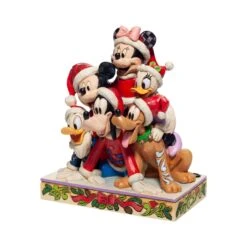Enesco Gift Christmas Mickey & Friends(Christmas Mickey Friends) -Holiday Gift Shop 6007063 6
