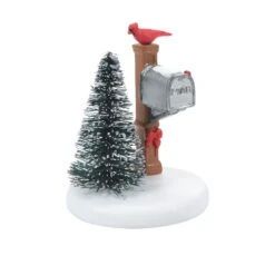 Department 56 Cardinal Christmas Mailbox(Cardinal Christmas Mailbox)