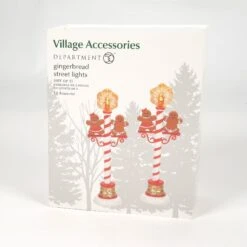 Department 56 Gingerbread Street Lights(Gingerbread Street Lights) -Holiday Gift Shop 6007683 30