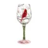 Enesco Gift Wine Glass Cardinal Beauty(Wine Glass Cardinal Beauty)