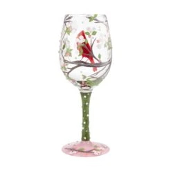 Enesco Gift Wine Glass Cardinal Beauty(Wine Glass Cardinal Beauty) -Holiday Gift Shop 6009225 2