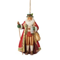 Enesco Gift German Santa Ornament(German Santa Ornament)