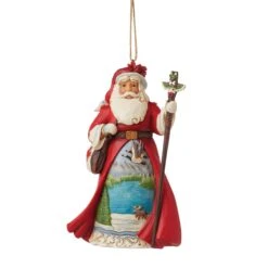 Enesco Gift Canadian Santa Ornament(Canadian Santa Ornament)