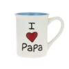 Enesco Gift I HEART PAPA MUG 16 OZ(I Heart Papa Mug 16 Oz) -Holiday Gift Shop 6010062