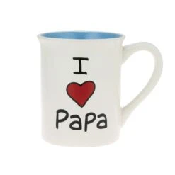 Enesco Gift I HEART PAPA MUG 16 OZ(I Heart Papa Mug 16 Oz)