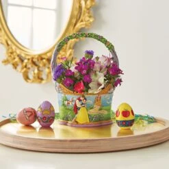 Enesco Gift Snow White Basket & Eggs(Dstra Snow White Basket Eggs) -Holiday Gift Shop 6010105 6