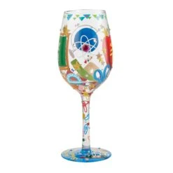 Enesco Gift Super Teacher Wine Glass(Super Teacher Wine Glass) 15 Enesco Gift Super Teacher Wine Glass(Super Teacher Wine Glass) -Holiday Gift Shop 6010154 2