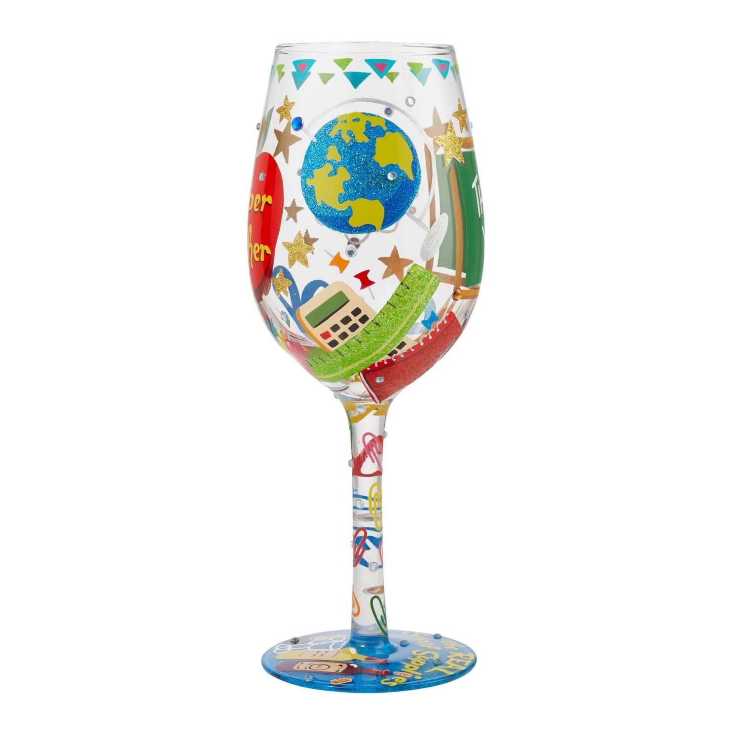 Enesco Gift Super Teacher Wine Glass(Super Teacher Wine Glass) 8 Enesco Gift Super Teacher Wine Glass(Super Teacher Wine Glass) - Image 6