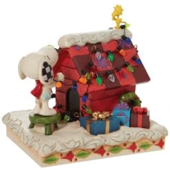 Enesco Gift Snoopy With WS Decorating Dog(Snoopy With Ws Decorating Dog) -Holiday Gift Shop 6010322 3