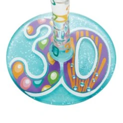 Enesco Gift Wine Glass Happy 30th Birthday(Wine Glass Happy 30th Birthday) -Holiday Gift Shop 6010651 3