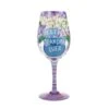 Enesco Gift Wine Glass Best Grandma Ever(Wine Glass Best Grandma Ever 1) -Holiday Gift Shop 6010658
