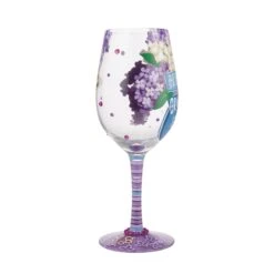 Enesco Gift Wine Glass Best Grandma Ever(Wine Glass Best Grandma Ever 1) -Holiday Gift Shop 6010658 2