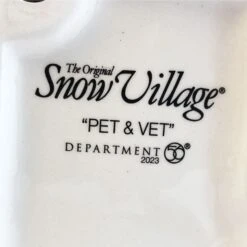 Department 56 Pet & Vet(Pet Vet 1) -Holiday Gift Shop 6011434 6