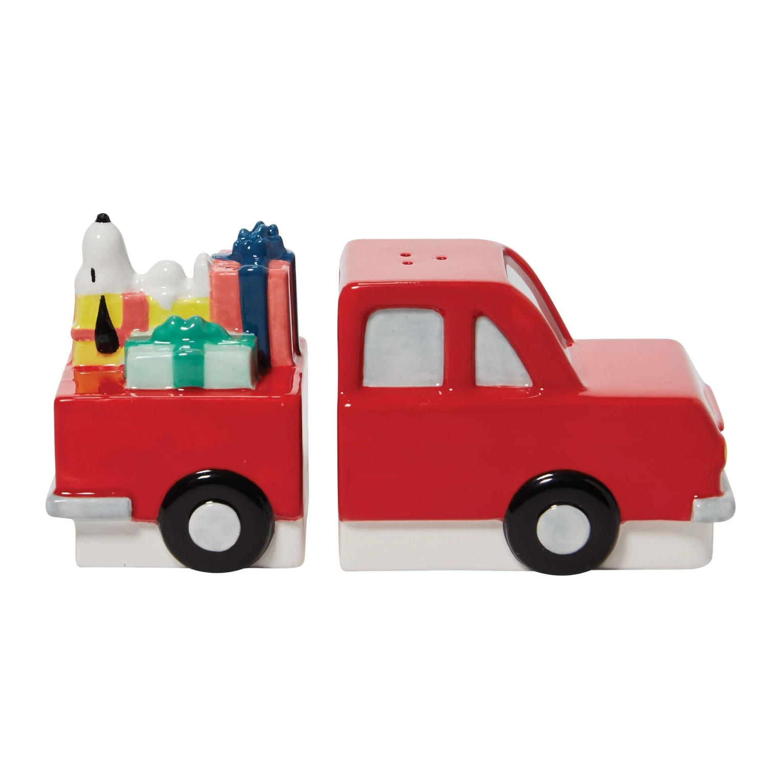 Department 56 Snoopy Red Truck(Snoopy Red Truck Salt Pepper) 4 Department 56 Snoopy Red Truck(Snoopy Red Truck Salt Pepper) - Image 2