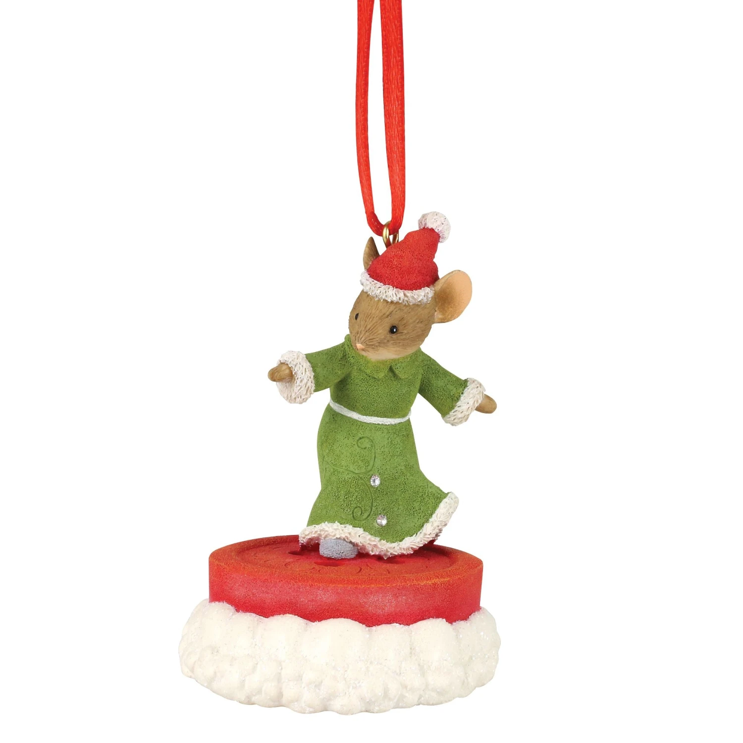 Enesco Gift Button Boarder Ornament(Button Boarder Ornament) 3 Enesco Gift Button Boarder Ornament(Button Boarder Ornament)
