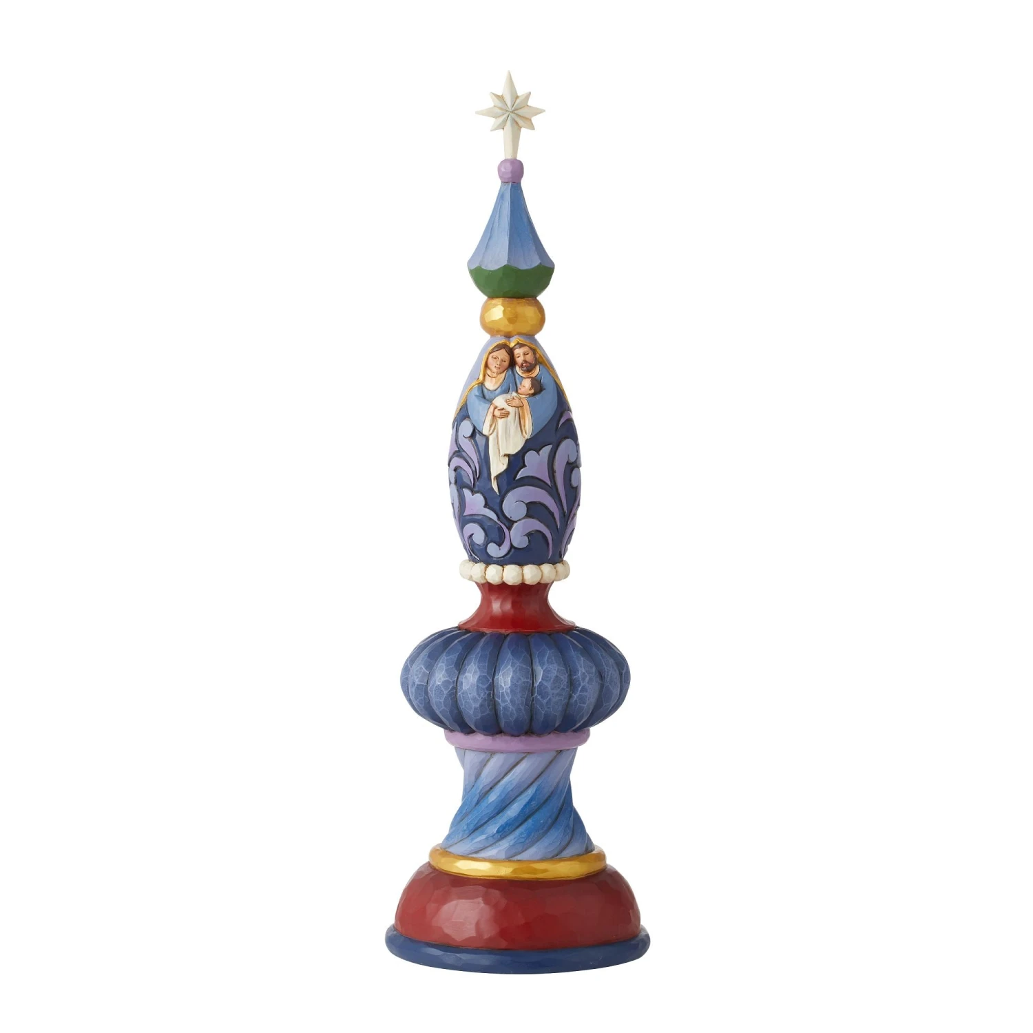 Enesco Gift Holy Family Nativity Finial(Holy Family Nativity Finial) 3 Enesco Gift Holy Family Nativity Finial(Holy Family Nativity Finial)