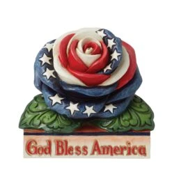 Enesco Gift Mini Patriotic Rose(Patriotic Rose Mini)