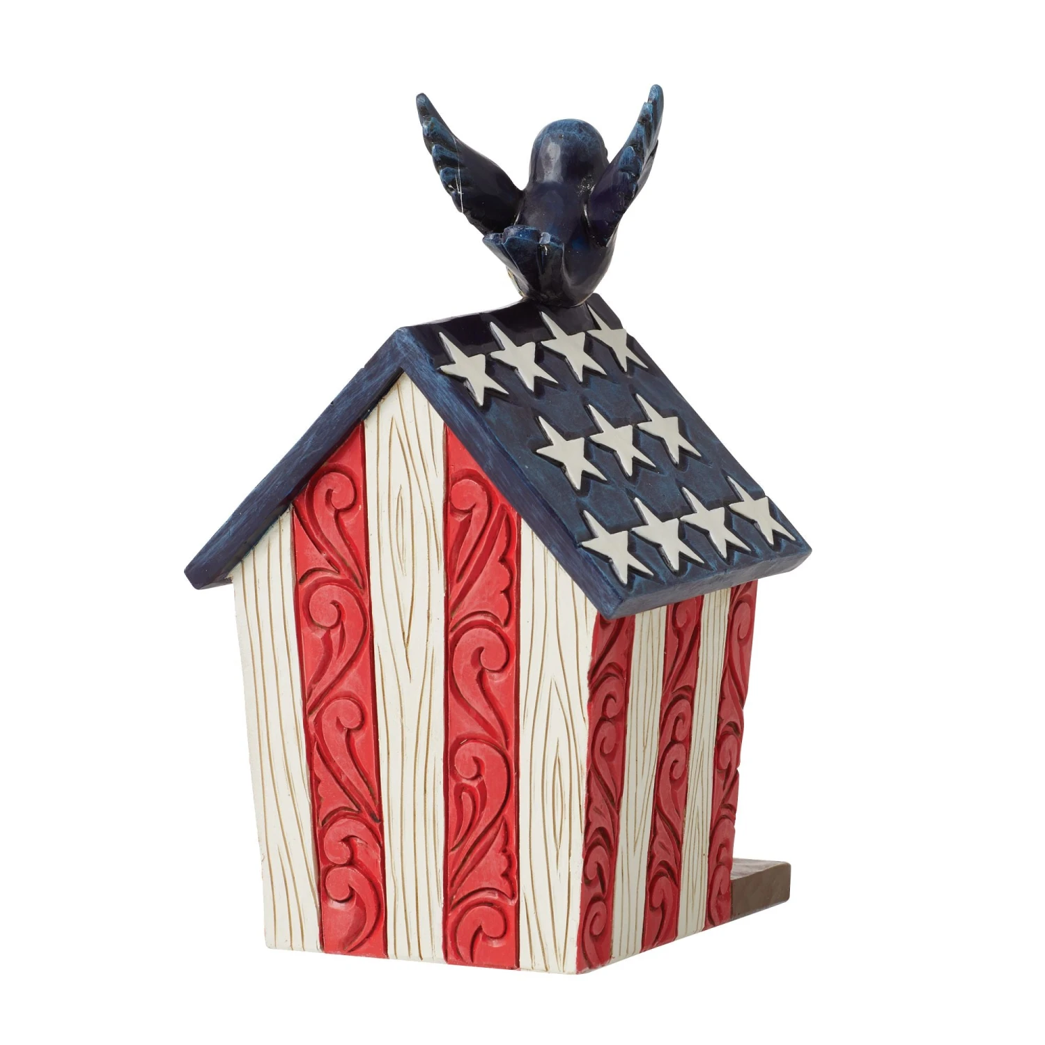 Enesco Gift Patriotic Decorative Birdhouse(Patriotic Decorative Birdhouse) 5 Enesco Gift Patriotic Decorative Birdhouse(Patriotic Decorative Birdhouse) - Image 3