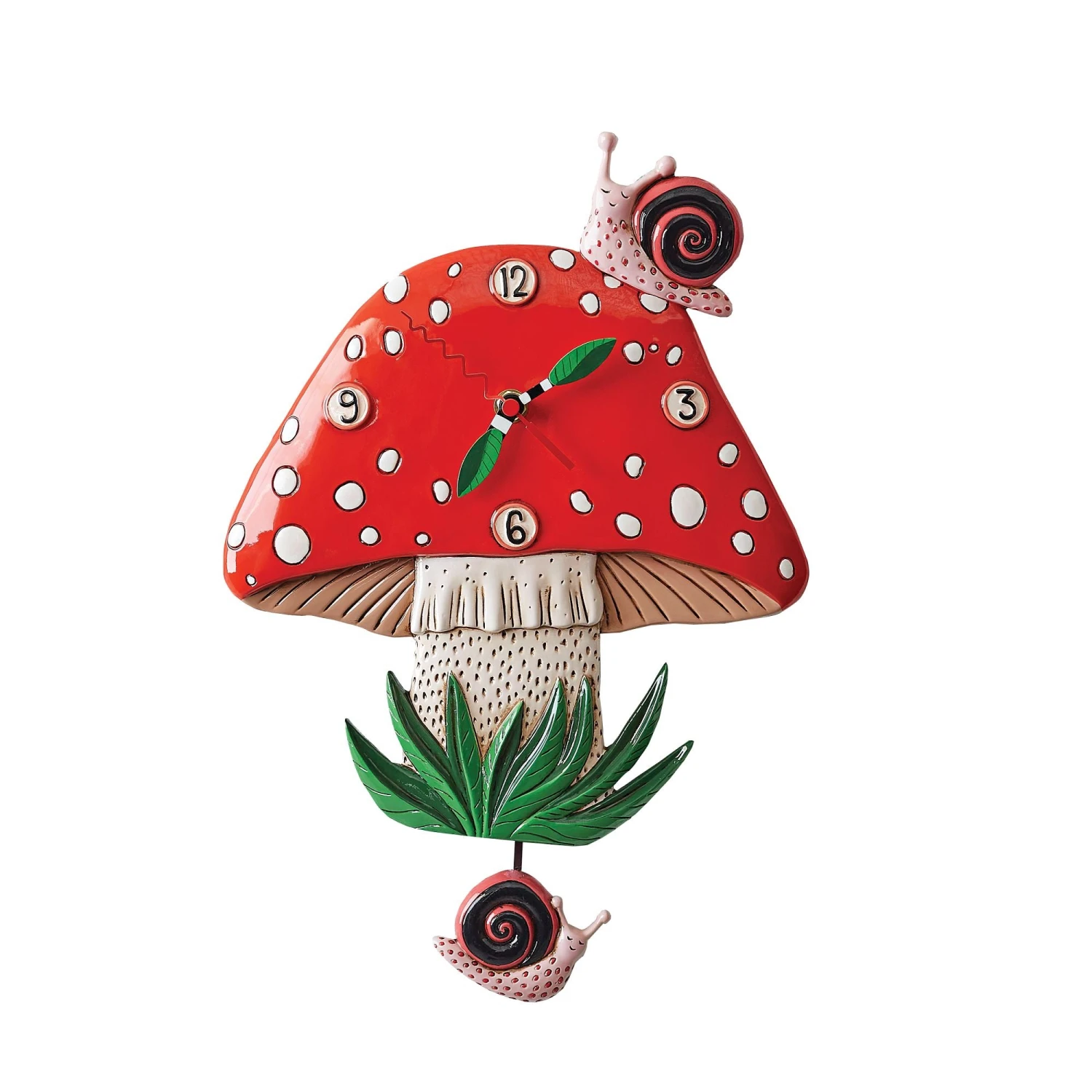 Enesco Gift Fun-Guy Mushroom Wall Clock(Fun Guy Mushroom Wall Clock) 3 Enesco Gift Fun-Guy Mushroom Wall Clock(Fun Guy Mushroom Wall Clock)