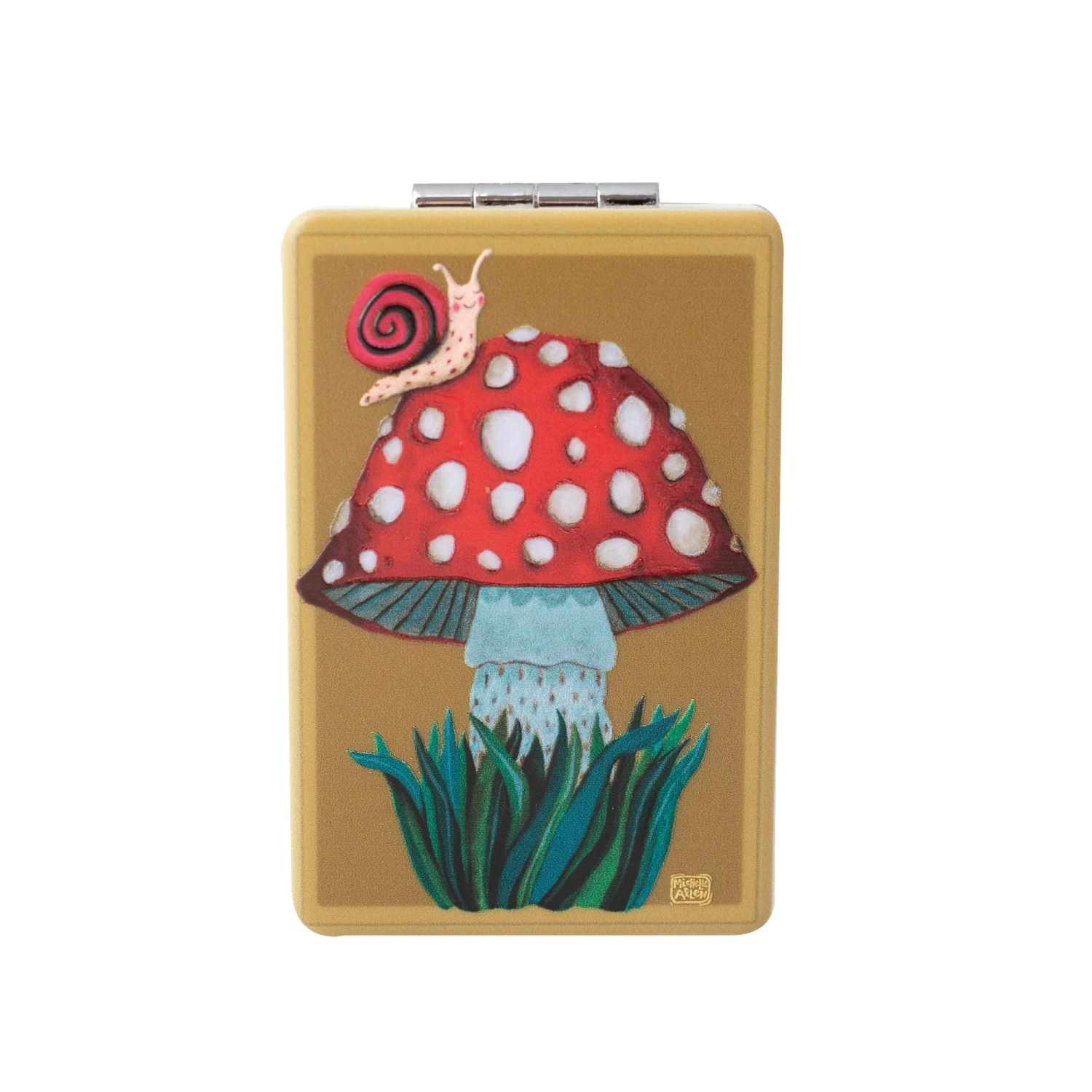 Enesco Gift Mushroom Compact Mirror(Mushroom Compact Mirror 1) 3 Enesco Gift Mushroom Compact Mirror(Mushroom Compact Mirror 1)